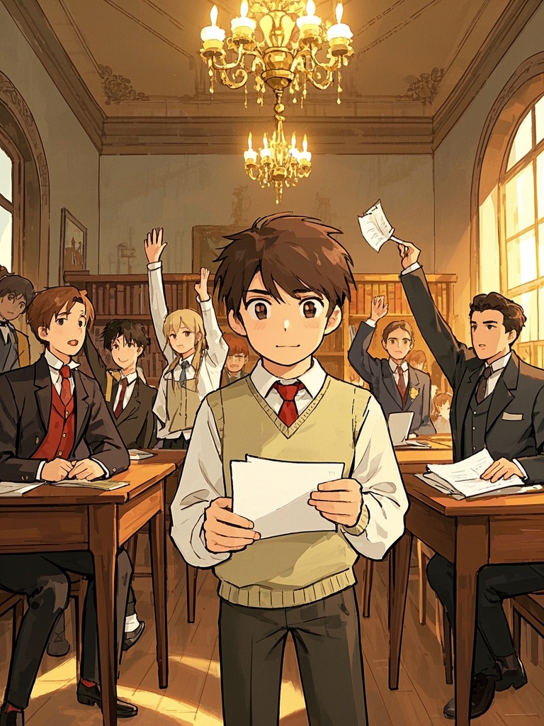 贵族学校里唯一的寒门学子